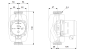 Preview: Energy savings pump Grundfos alpha 1 15-40 (130mm) Work number 99236206