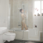 Preview: HSK bathtub Dobla for barrier-free use in several sizes