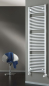 Preview: HSK Bath heater Line Round 500 x 1215 mm in differnt colours