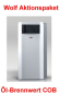 Preview: Wolf oil condensing heating Special COB-40 with heating circuit and storage connection 8906347F07