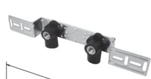 Roth Wall disc set type I/SE 20mm x 1/2" - 100mm