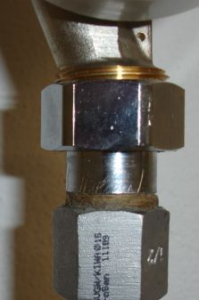 Wasserzähler Verschraubungsteile