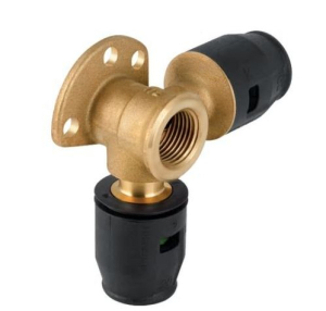 Geberit PushFit Corner Connection angle short brass 1/2"