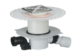 Dallmer Dünnbett Bodeneinlauf 55 VC waagrecht DN50/DN70