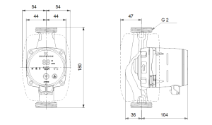 Grundfos Alpha 3 32-60 Energy Savings Pumps 99371944