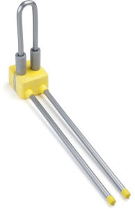 Rehau RAUTITAN Radiator connection block with universal pipe 16.2 x 2.6 mm Pipe length 490mm