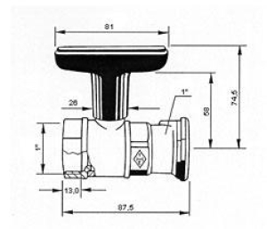 Heimeier Pumpen-Kugelhähne Globo P mit Innengewinde