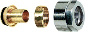 Clamp ring screw 3/4" connection for PE-pipe