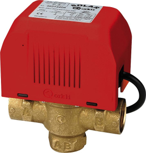 Orkli 3-ways zonal valve with internal thread DN 25, 230 volts