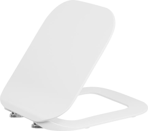 WC-Sitz Eckige Form Ribeira weiss