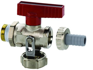 Simplex KFE-Kugelhahn DN 15 Durchgangsform