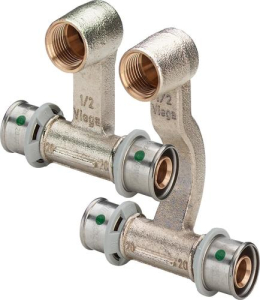 Viega Sanfix Fosta P-​Sockelleisten-​Heiz­körperanschlussstück