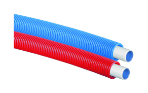Uponor Pipe System Uni Pipe Plus  PE-Protective Pipe Blue 16 x 2,0mm, Länge: 75m