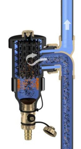 DIRTMAG - sludge with magnetic, technopolymer DN 20
