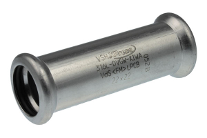 Edelstahl Pressfitting Schiebemuffe mit M-Kontur