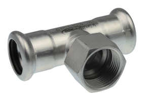 High-grad steel Press T-Piece Connection thread sleeve