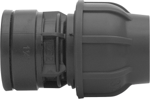 PE-adapter socket with internal thread for water system