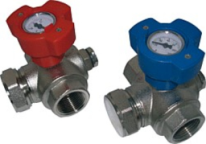 Multifunction Ball Valve Set for plate heat exchangers PT