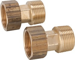 Screwing straight through pattern for plate heat exchangers