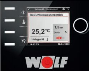 Wolf Brennwerttherme TOB-18 mit Bedienmudul BM-2 Aktionspaket 890614CF01