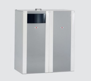 Wolf Öl-Brennwerttherme COB-TS-20 89 05 450 mit Schichtspeicher 89 08 101