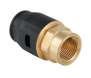 Geberit PushFit Transitions Straight with inner thread