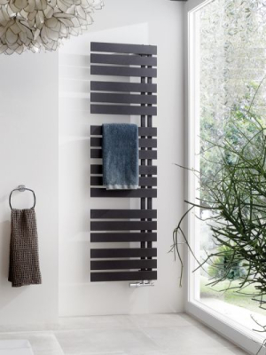 HSK Badheizkörper Yenga 500 x 1200 mm, Farbe: graphit-schwarz