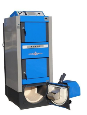 Atmos combi pellet boiler set 25 GSP