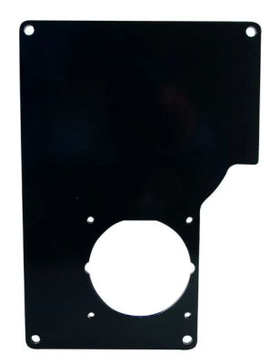 Intercal yellow burner SLV 100 B with 16-55 KW with Flange plate from Buderus