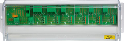 Clamp strip for under-floor heating regulation 230 Volt
