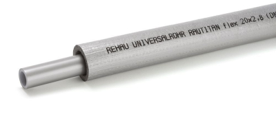 Rehau Rautitan Universalrohr flexibel mit runder Dämmung 4mm