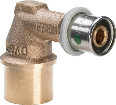 Viega Sanfix Fosta Transition pieces angular shape with inside thread