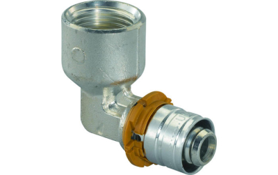 Uponor S-Press Transitions angle form with internal thread