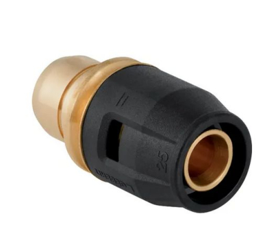 Geberit PushFit Plug-in distributor on PushFit tube d 28 x 25