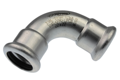 High-grad steel Press curves 90 ° with inside sleeve