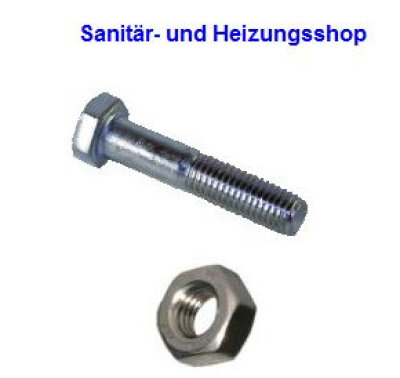 High-grade steel screws M12 x 45mm