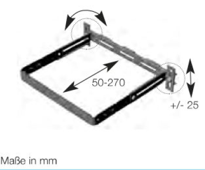 Helios "UltraSilence" Universal Montagehalterung ELS-MHU - 8187