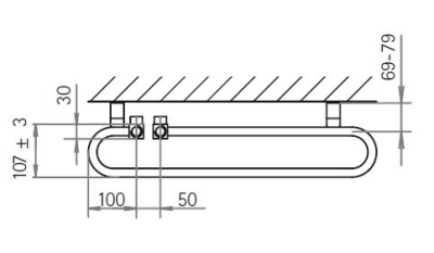 HSK Badheizkörper Premium 500 x 1215 mm, Farbe: weiß