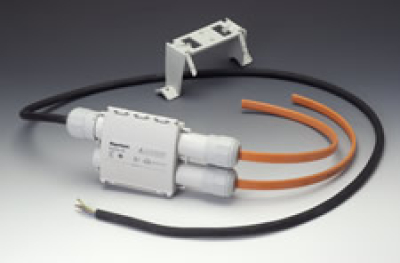 Raychem RayClic-PT-O2 T-branched off with stream connection