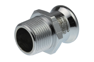 Carbon steel Press Transition with male thread