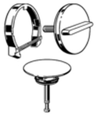 Viega Multiplex trio Visign MT 3 Austattungsset in chrome 725792