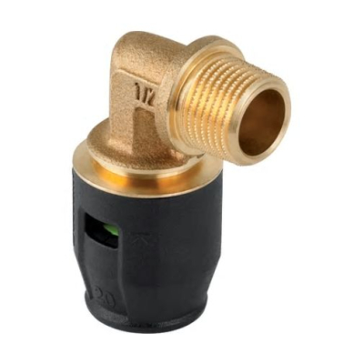 Geberit PushFit Transitions angular shape with external thread