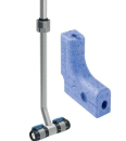 Geberit FlowFit Metallrohr T-Stücke 16mm x 3/4" x 16mm mit Dämmbox, Länge : 300mm
