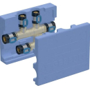 Geberit FlowFit Kreuzungs-T-Stück mit Dämmbox 16 x 16 x 16 mm