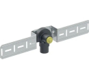 Geberit FlowFit Connection plate with angle 1-way 20mm x 1/2"